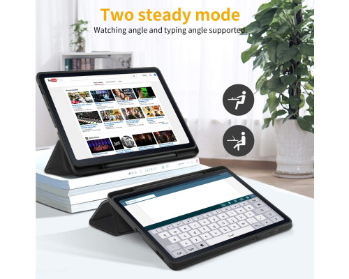Чохол із загартованим склом EasyAcc для Samsung Galaxy Tab S6 Lite 2020 (3041)