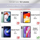 Чохол-клавіатура CACOE K03 для Redmi Pad Pro 12.1/Xiaomi Poco Pad 12.1 2024 (2173)