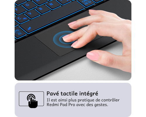 Чохол-клавіатура CACOE K03 для Redmi Pad Pro 12.1/Xiaomi Poco Pad 12.1 2024 (2173)