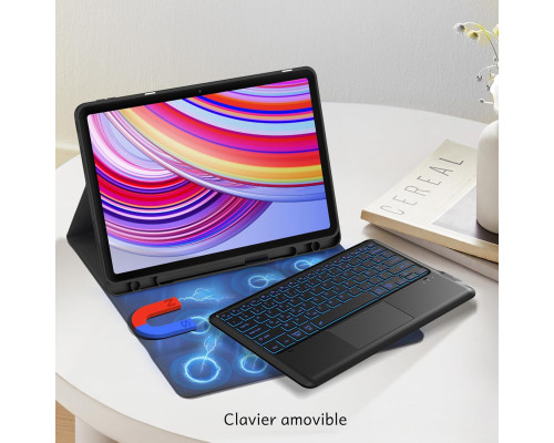 Чохол-клавіатура CACOE K03 для Redmi Pad Pro 12.1/Xiaomi Poco Pad 12.1 2024 (2173)