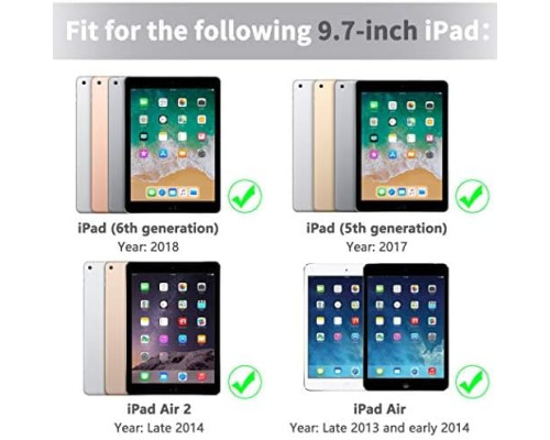 Чохол-клавіатура EasyAcc K02 для iPad 6-го покоління (3037)