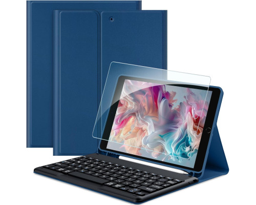 Чохол-клавіатура з захисною плівкою EasyAcc для з iPad 10.2 дюймів 9-го/8-го та 7-го поколінь (2031)