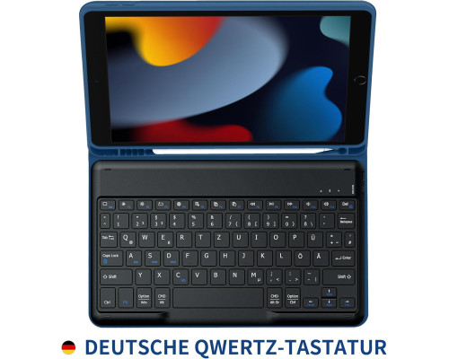 Чохол-клавіатура з захисною плівкою EasyAcc для з iPad 10.2 дюймів 9-го/8-го та 7-го поколінь (2031)