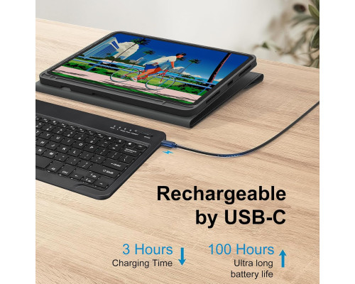 Чохол-клавіатура FOGARI для Samsung Galaxy Tab S10 Plus 12.4 дюйма (2130)