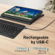Чохол-клавіатура FOGARI для Samsung Galaxy Tab S10 Plus 12.4 дюйма (2130)