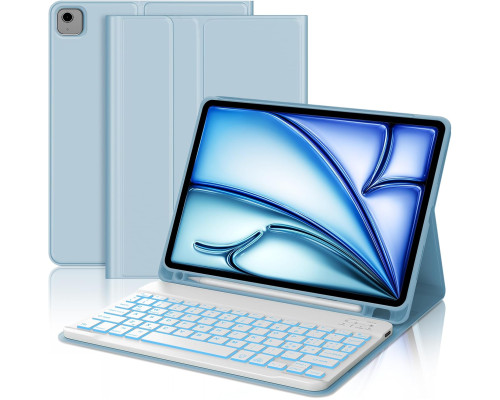 Чохол-клавіатура JADEMALL для iPad Air 11 (M3/M2 2025/2024) (3109)