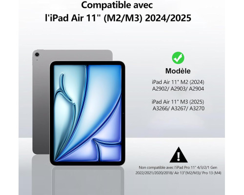 Чохол-клавіатура JADEMALL для iPad Air 11 (M3/M2 2025/2024) (3109)