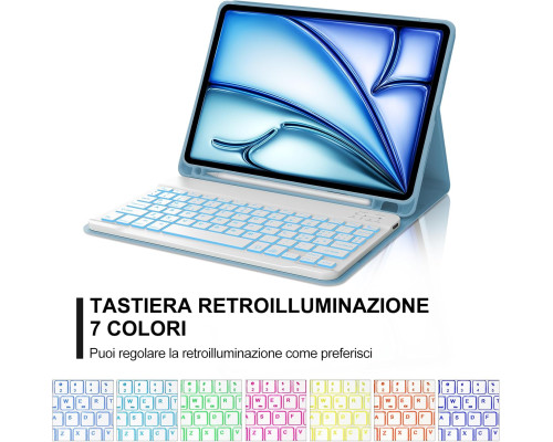 Чохол-клавіатура JADEMALL для iPad Air 11 (M3/M2 2025/2024) (3109)