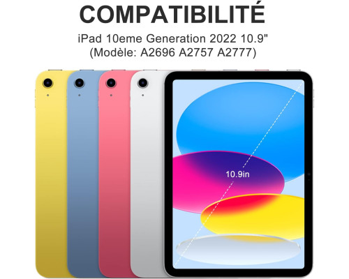 Чохол-клавіатура з трекпадом для iPad 10/11-го покоління 2024/2025 A16 (3082)