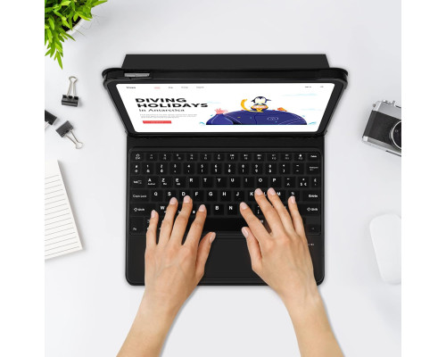 Чохол-клавіатура з трекпадом для iPad 10/11-го покоління 2024/2025 A16 (3082)