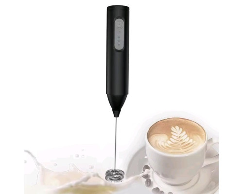 Капучинатор Wireless Milk Frother KD-306 на акумуляторі, чорний (2103)