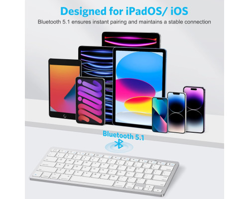 Bluetooth-клавіатура Emetok для iPad (4191)