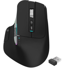 Бездротова миша LeadsaiL LX-015-Black 2.4G/Bluetooth 5.2 (4189)