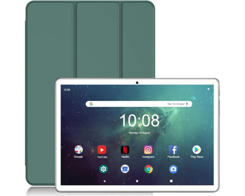 Планшет Niuniutab KT107 Android, 10", 2-SIM карти, 4 ГБ оперативної пам'яті, 64 ГБ ПЗП, сріблястий (4132)