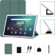 Планшет Niuniutab KT107 Android, 10", 2-SIM карти, 4 ГБ оперативної пам'яті, 64 ГБ ПЗП, сріблястий (4132)