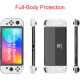 Чохол TPU Joy-Con та твердий захисний чохол з ПК, з 6 накладками, прозорий (5092)