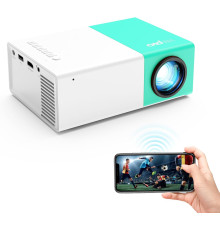 Портативний кінопроектор Wepvo YG300Plus з Wi-Fi, HDMI, TYPE-C, Wi-Fi 2.4G+5.8G (5112)