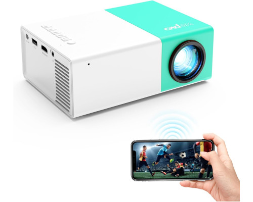 Портативний кінопроектор Wepvo YG300Plus з Wi-Fi, HDMI, TYPE-C, Wi-Fi 2.4G+5.8G (5112)