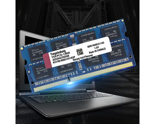 Комплект пам'яті 16 ГБ (2x8 ГБ) Yongxinsheng DDR3L / DDR3 RAM 1600 MHz (5127)