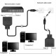 Мережевий кабель Ethernet типу Y RJ45 23 см. (5006)