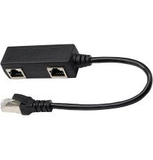 Y-подібний мережевий розгалужувач RJ45-папа2 RJ45-мама Y-подібний (5009)