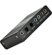 Зовнішня 6-канальна звукова карта LEAGY CM6206 USB 2.0 5.1 (2085)