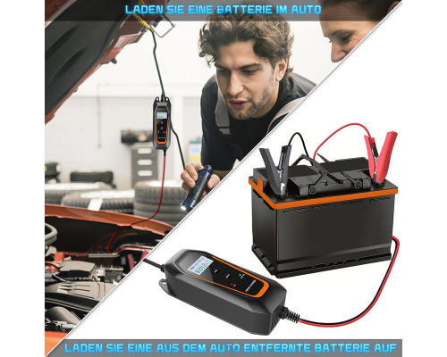 Зарядний пристрій для акумуляторів 6 В/12 В 2 А 4 А BMK BMK V7 (my-18126)