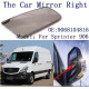 Бокове дзеркало з опорною пластиною, сумісне з Mercedes-Benz Sprinter W906 з 2006 року. OE9068104816, правий, без кришки корпусу (my-15079)