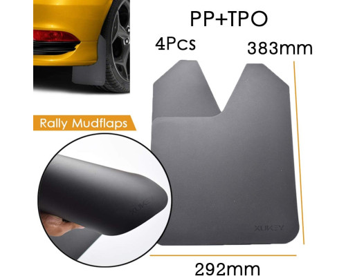 Комплект бризковиків XUKEY для авто Focus ST RS MK2 MK3 Mk3.5 MK4 ST170 ST225 ST250 ST300 RS500