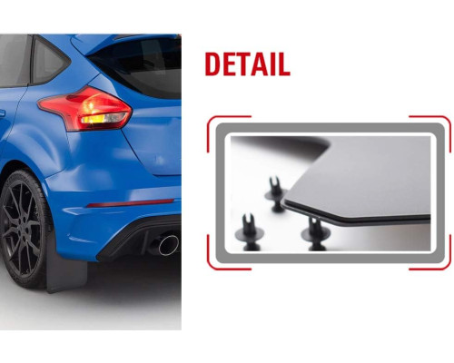 Комплект бризковиків XUKEY для авто Focus ST RS MK2 MK3 Mk3.5 MK4 ST170 ST225 ST250 ST300 RS500