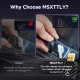 Бездротовий міні-USB-адаптер MSXTTLY зі швидким підключенням до автомобіля 2-в-1 для CarPlay та Android Auto чорний (my-17124)