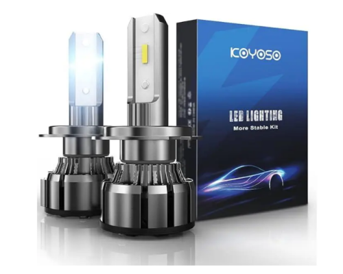 Світлодіодні автомобільні лампи KOYOSO H7 6000K, 12V білий (my-4222)