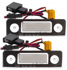Підсвітка номерного знаку Led до Skoda Octavia 2 Roomster (my-15126)