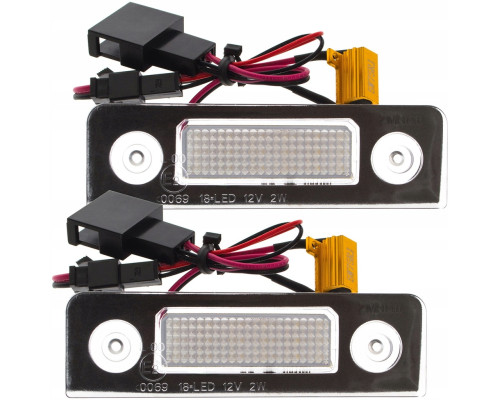 Підсвітка номерного знаку Led до Skoda Octavia 2 Roomster (my-15126)