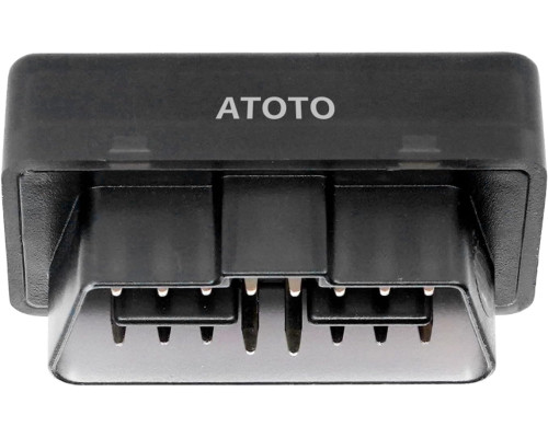 Автомобільний Bluetooth діагностичний сканер OBDII/OBD2 ATOTO AC-4450 тільки для автомобільних стереосистем Android серій A6 та S8 - сумісний із програмою Torque (my-12112)
