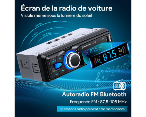Автомобільна магнітола Chismos N2215 Bluetooth 5.0 з пультом дистанційного керування (my-17223)