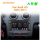 Автомобільна магнітола для Audi A3 8P S3 2003-2012 RS3 Sportback з GPS/CarPlay Android 12  (my-17095)