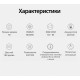Смарт годинник GLOBEX фітнес браслет з силіконовим ремінцем, Bluetooth, чорний (my-9072)
