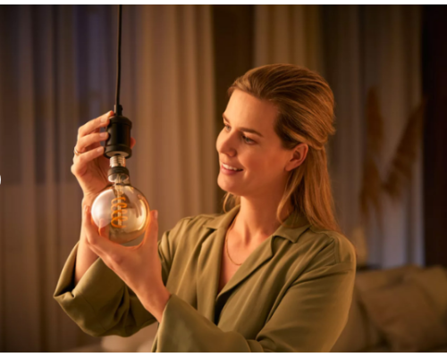 Світлодіодна лампочка Philips Hue E27 G93 Retro (my-4289)