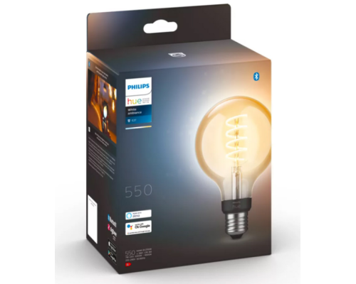 Світлодіодна лампочка Philips Hue E27 G93 Retro (my-4289)
