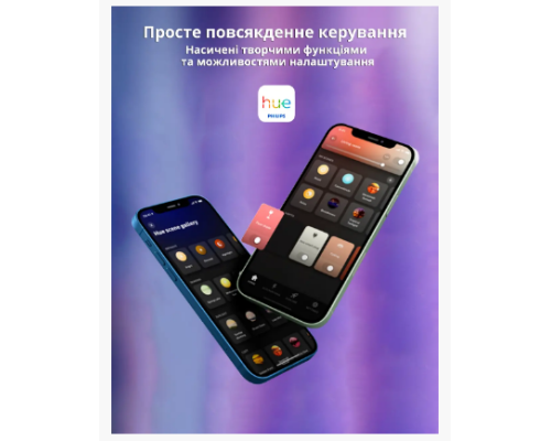 Світлодіодна лампочка Philips Hue White GU10 400лм 57Вт ZigBee 5.2W, Bluetooth, Apple HomeKit (my-4288)