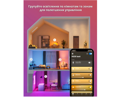 Розумна LED лампочка Philips Hue E27 White 1100лм 75Вт 9.5W, ZigBee, Bluetooth (my-4287)