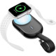 Портативний зарядний пристрій Apple Watch, 1200 мАч Charmast CMW чорний (my-9093)