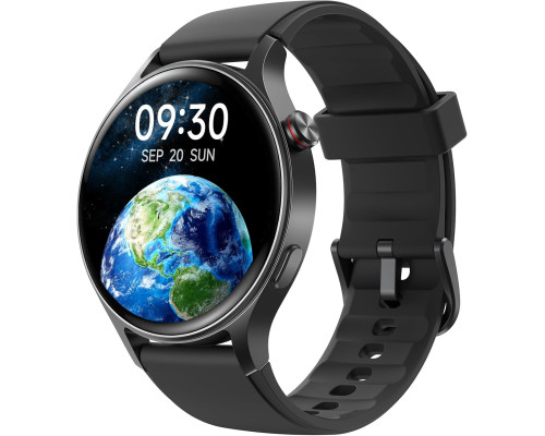 Розумний годинник Fitpolo AR-01, 1,3-дюймовий сенсорний AMOLED-дисплей, водонепроникність IP68 чорний (my-12019)