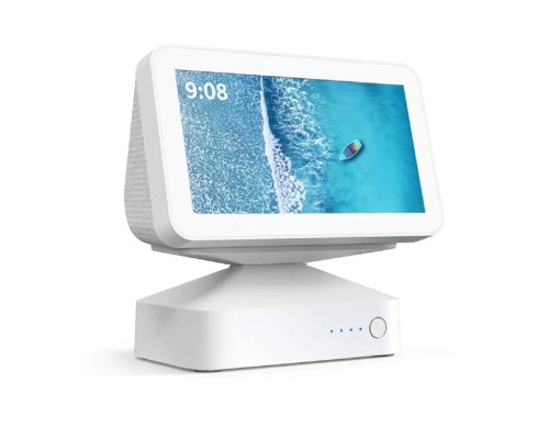 Акумуляторна база GGMM ES5 для Amazon Echo Show 5 (1-го та 2-го покоління) білий (my-9050)