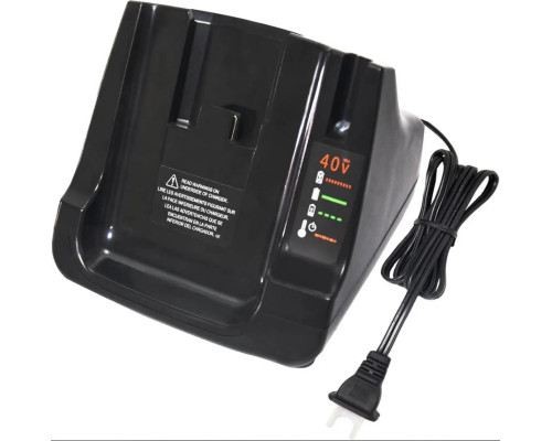 Швидкий зарядний пристрій 40 В для літій-іонних акумуляторів Black and Decker (my-17081)
