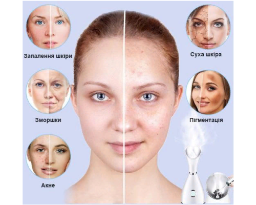 Парова сауна для обличчя Nano Ionic Facial Steamer (my-3022)