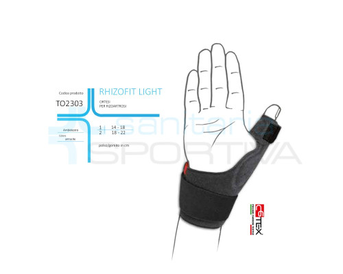 Шина на великий палець Tenortho Rhizofit Light TO2303 Різоартроз (18-22 см), двостороння (my-2076)