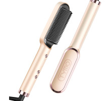 Випрямляч для волосся із захистом від опіків TYMO Ring Hair Straightener Brush (my-17046)