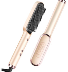 Випрямляч для волосся із захистом від опіків TYMO Ring Hair Straightener Brush (my-17046)